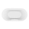 Atlantis Whirlpools Royale 34 x 67 Oval Freestanding Soaker Bathtub 3467RS - alternate 5